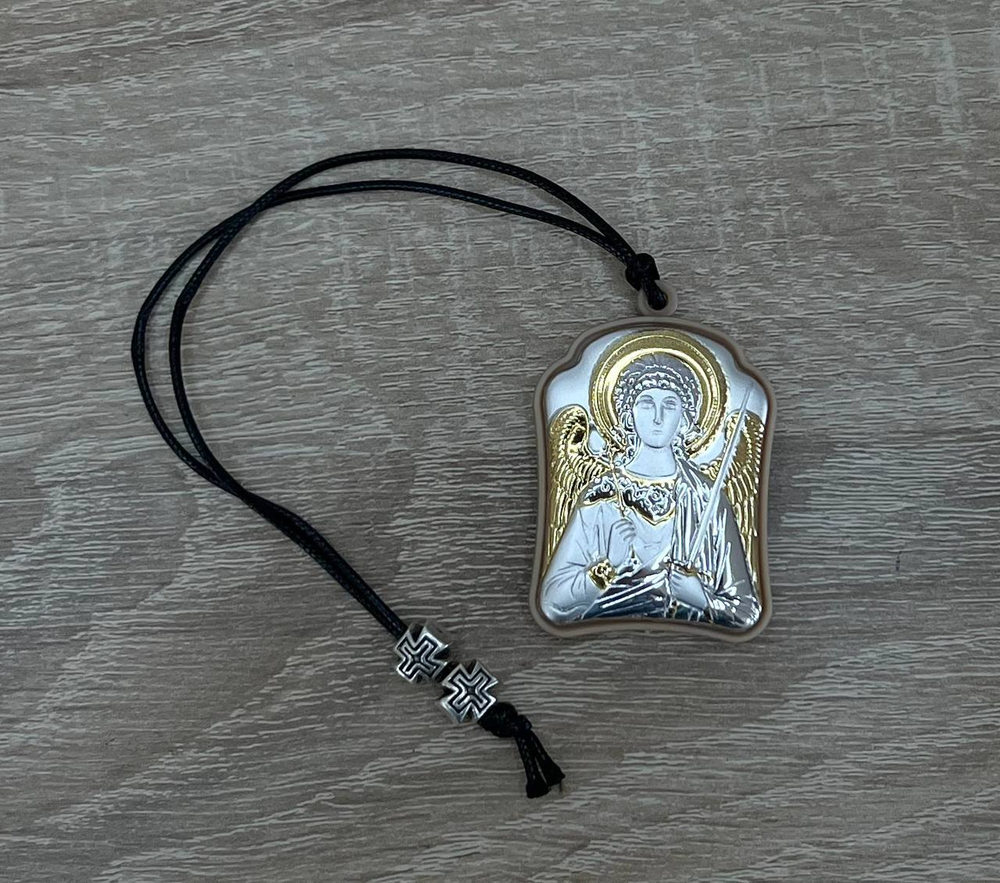 Казанская БМ-Ангел Хранитель, подвеска 2х сторонняя 30х40