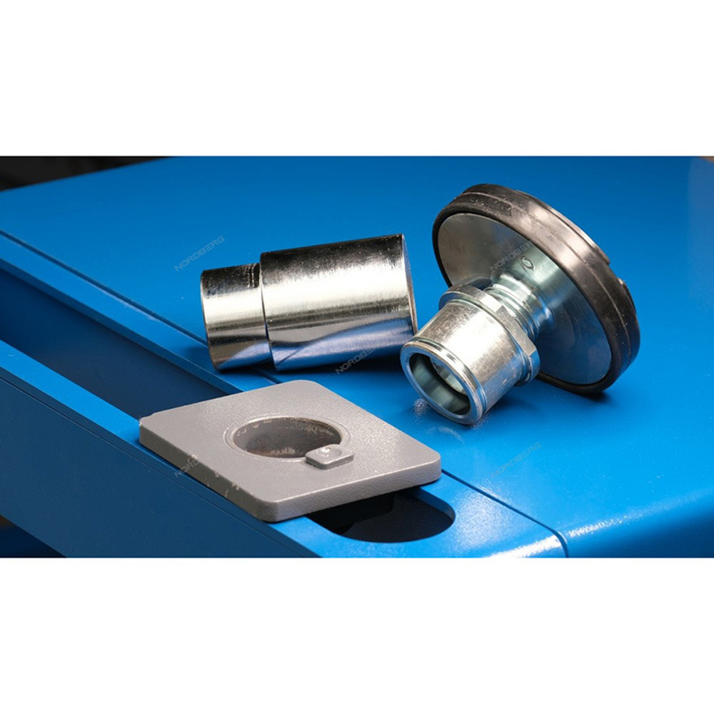 NORDBERG (N631-3,5B_380) Подъемник ножничный 380В г/п 3.5т, с встроенными адаптерами для SUV автомобилей