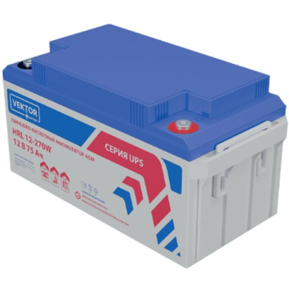 Аккумулятор VEKTOR BATTERY HRL 12-270W