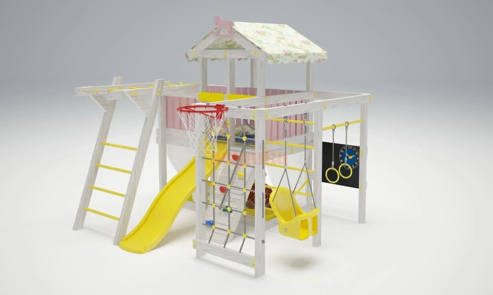 Игровой комплекс из дерева"Baby - 5"