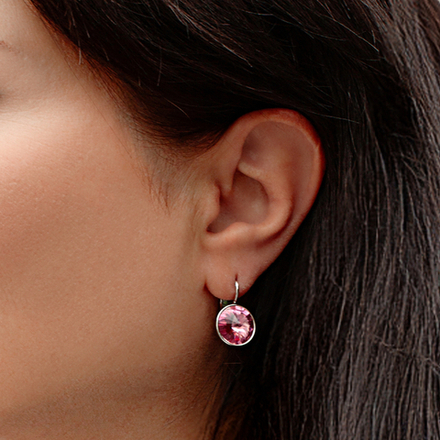 Серьги Fiore Luna Rose A1903.M7 R/S