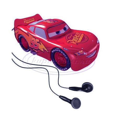 Радио FM с наушниками. Disney Cars