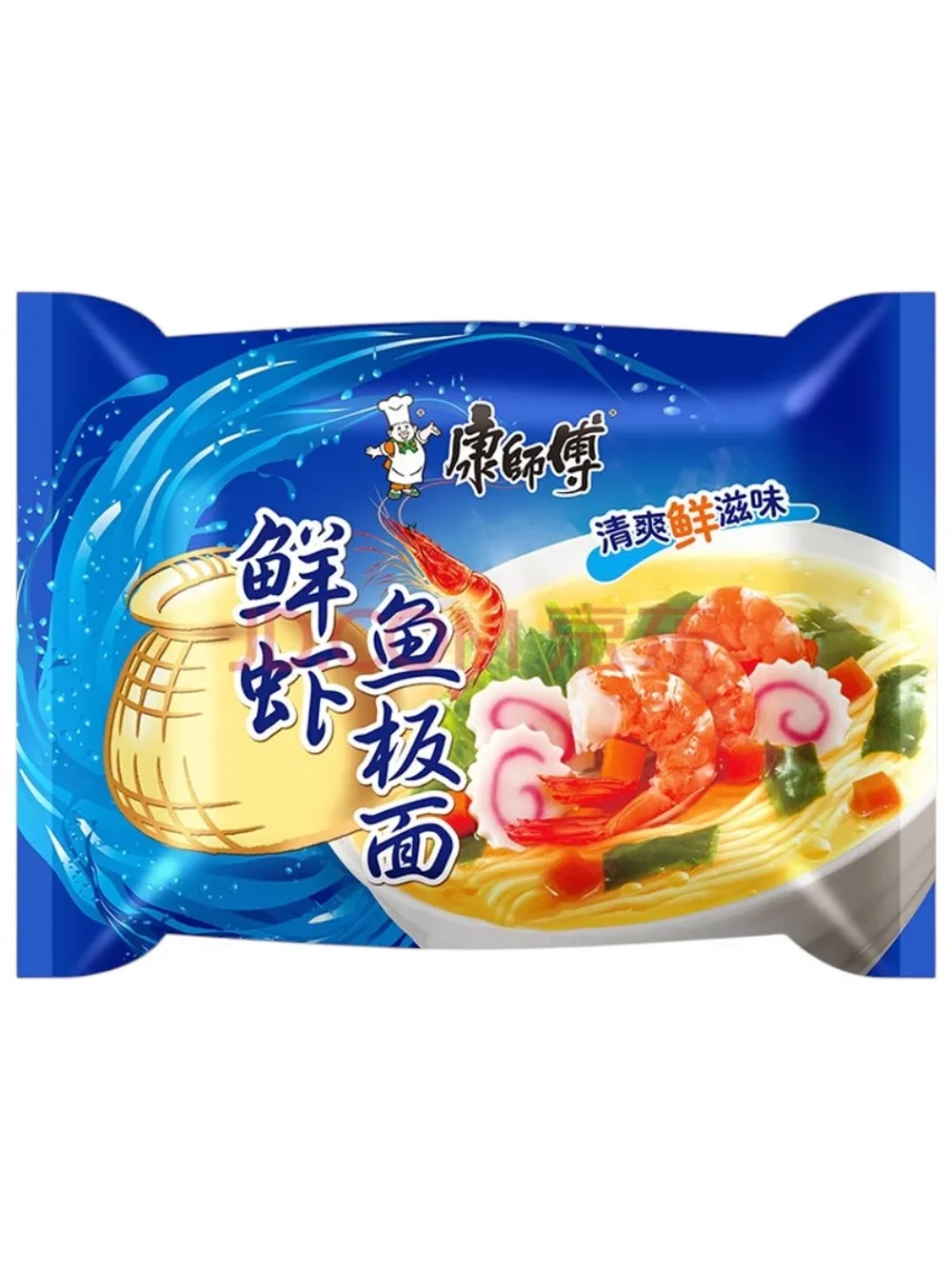 Лапша Кангшифу со вкусом "Морепродукты" 98 г * 3 шт