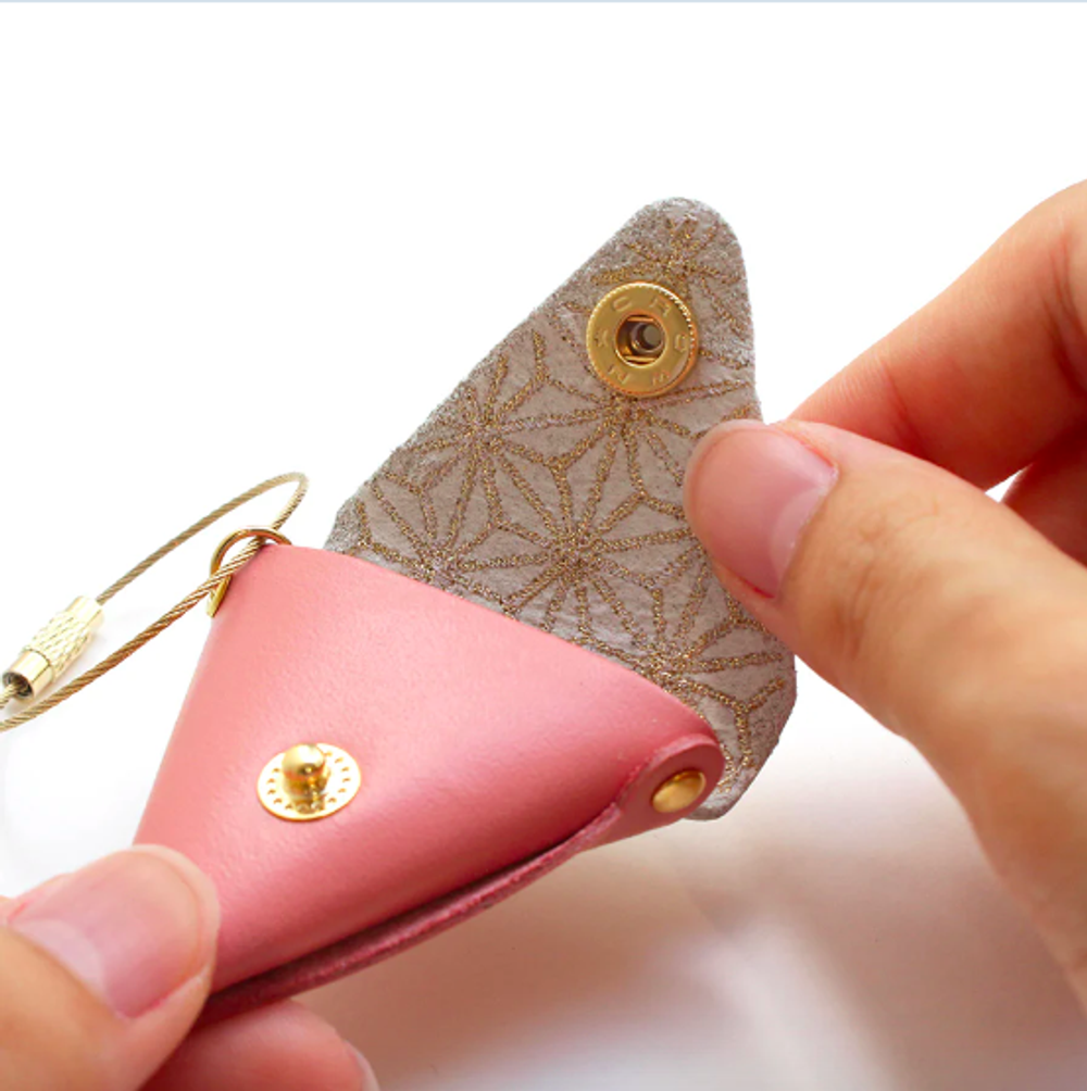 Мини-ножницы Seki Cohana юбилейная серия, розовые