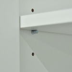 Шкаф навесной, 60х32х75, Валенсия, кухонный модуль, для посуды, кухонный гарнитур, в ванну и кухню, белый, Dipriz