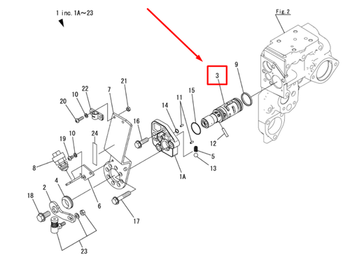177524-04112 VALVE, SWITCH