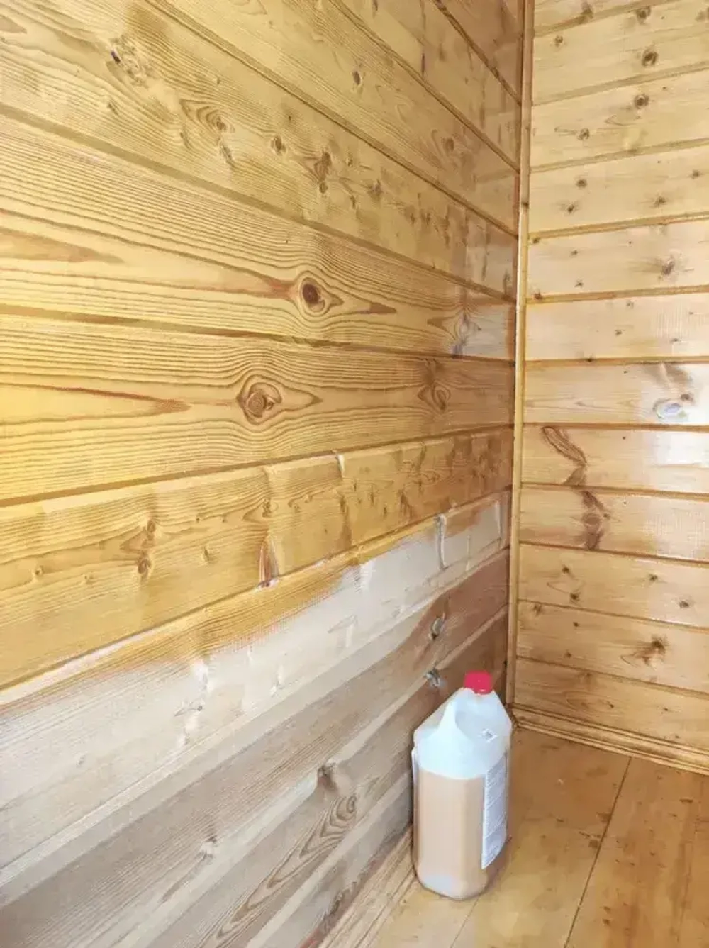 Светлое Льняное масло для дерева 1 литр