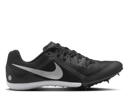 Кроссовки беговые женские Nike Zoom Rival Multi U Черно-Серебристые