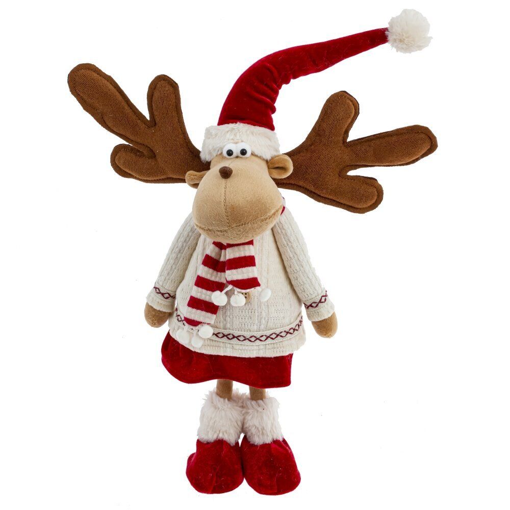 GAEM Игрушка набивная "Олень", L28 W14 H47/34 см, 2в.