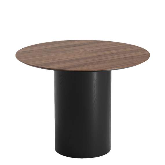 Стол Type Ø100 см, орех | Ellipsefurniture | Купить в Hallberg.ru