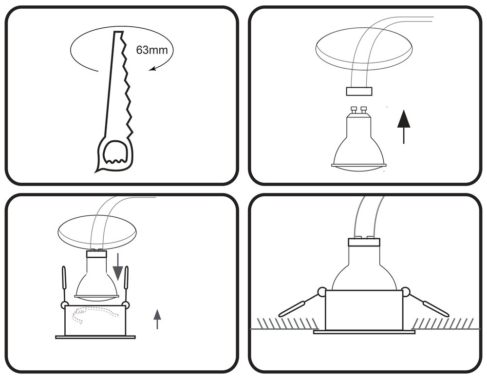Ambrella Встраиваемый точечный светильник MR16 Standard Tech TN212