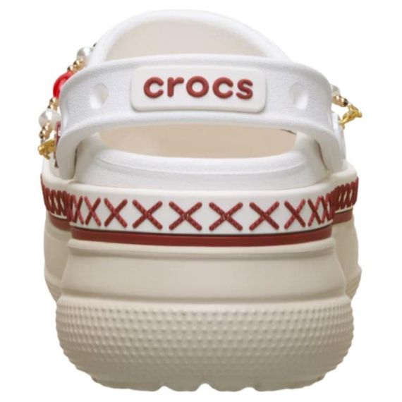 Crocs Stacked Crimson Gallop Clog 'Off White'