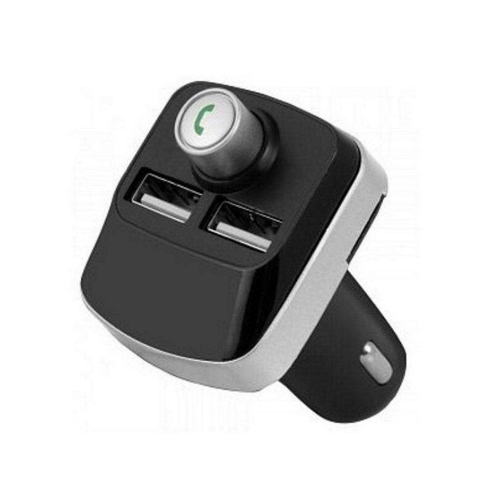 Автомобильный FM-трансмиттер M12 Bluetooth (черный)