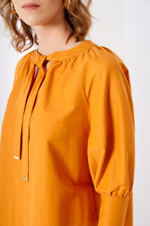22342 Блузка женская (оранжевый)