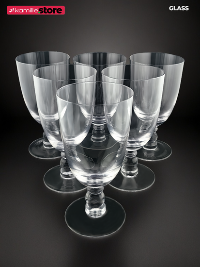 Набор стеклянных бокалов на ножке 500 мл. 6 шт.