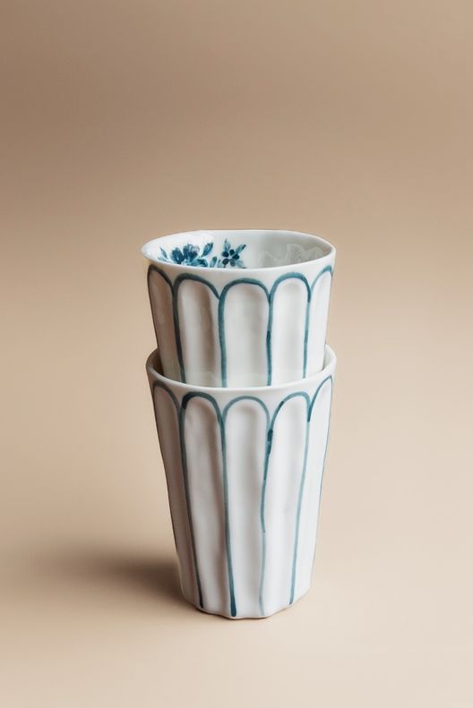 Стакан с цветком / Bottega Alba