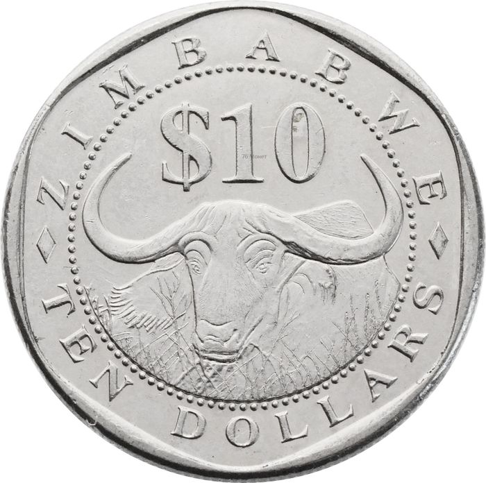 10 долларов 2003 Зимбабве