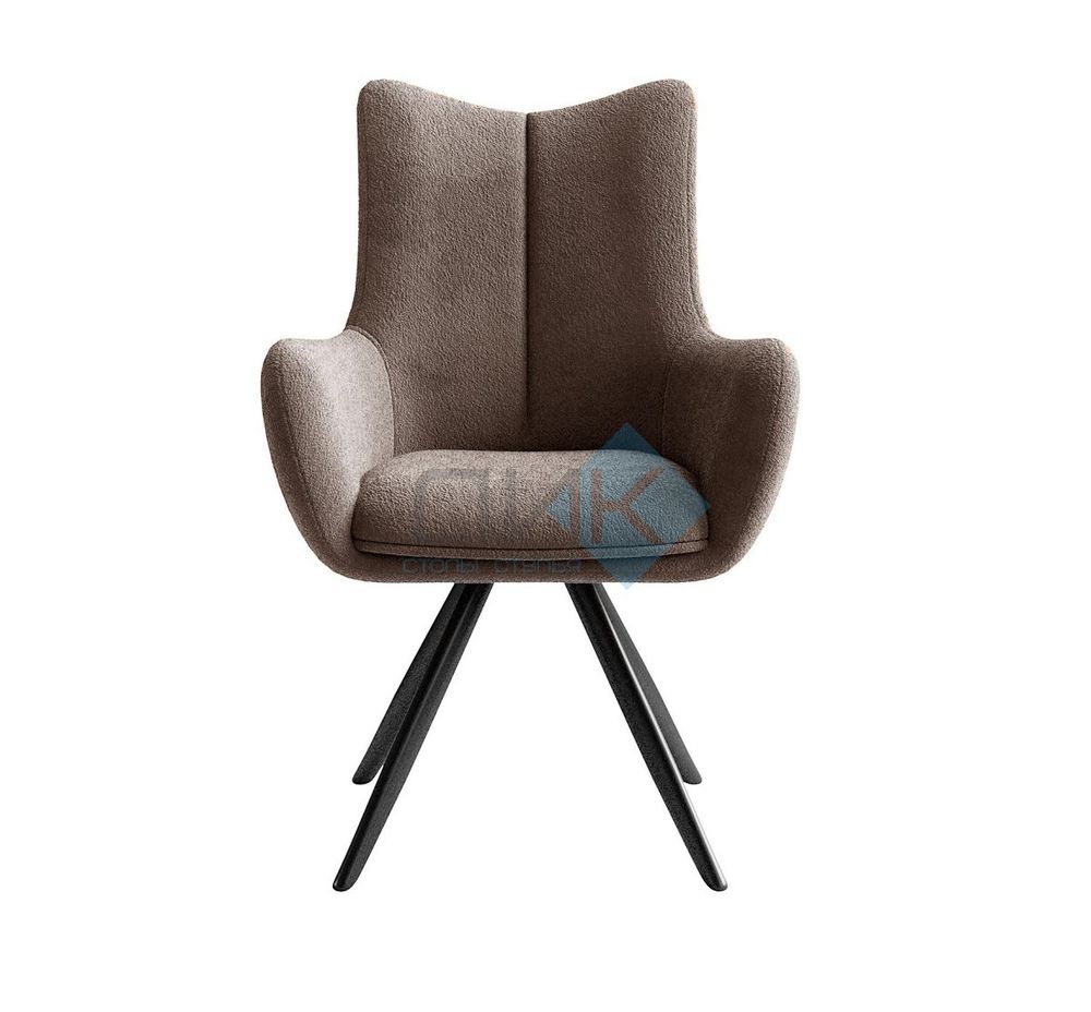 Стул DikLine 351 поворотный опоры чёрные