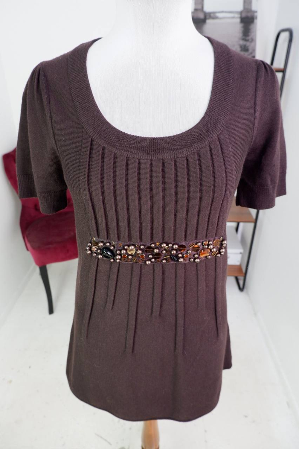 Джемпер Tuzzi из шерсти, маркировка 40, визуально 46 размер