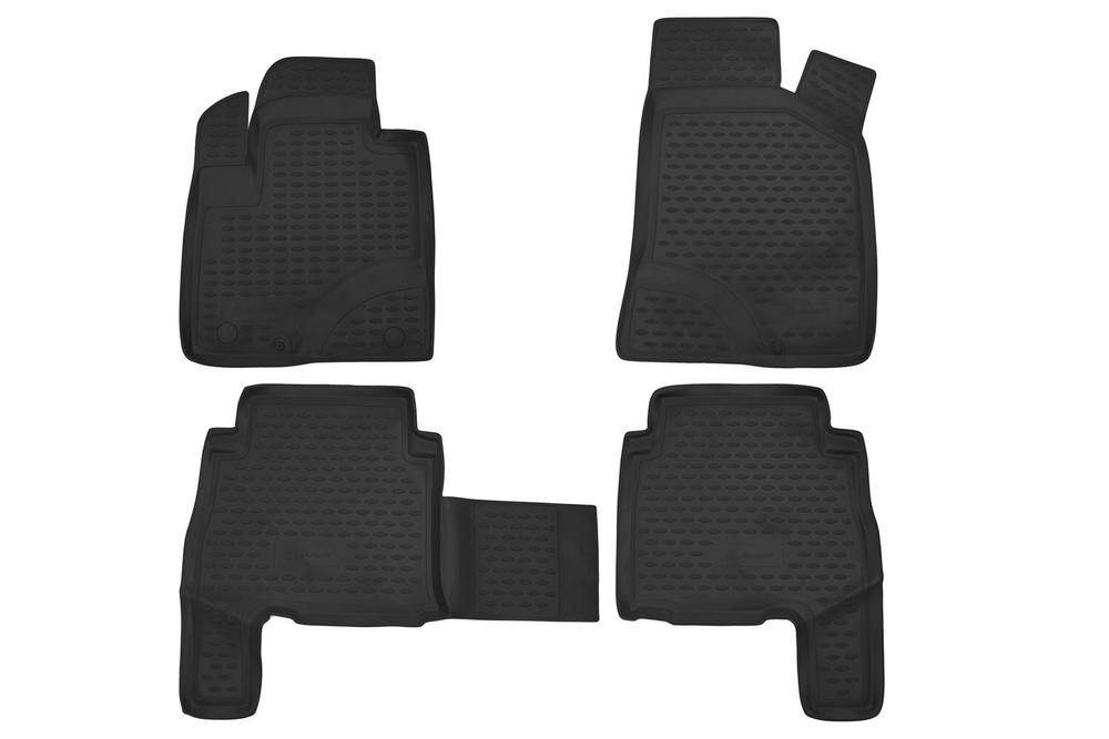 Коврики в салон HYUNDAI Santa Fe 2006-2010, 4 шт. (полиуретан) Element.NLC.20.18.210KH