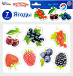 Магниты ФРУКТЫ серия магнитные истории с европодвесом