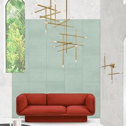 Настенное Бра Traverse Wall Gold H98 By Imperiumloft