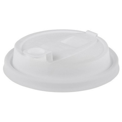 Крышка для стакана (d-90 мм) тип Е белая матовая ВЗЛП (50/800 шт.) 3014Б