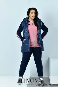 Костюм 8-227-фреза-синий Minova