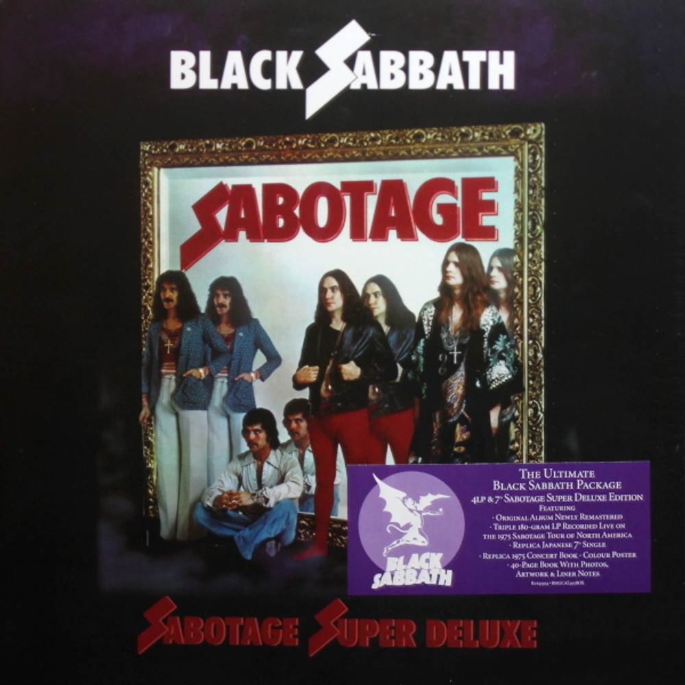 Black Sabbath / Sabotage Super Deluxe (Box Set)(4LP+7" Vinyl Single)