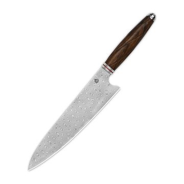 Нож QSP QS-KK-003B Gyuto с клинком из стали Damascus, рукоять дерево