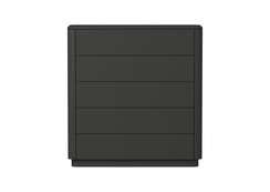 Комод Tammi 5 ящиков ширина 100 см (черный)