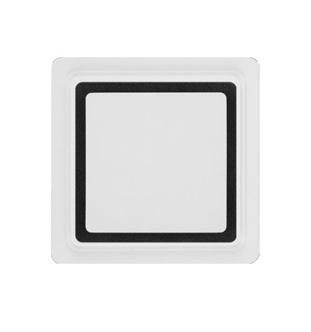 Вентилятор теневой Technova SHADOW 100К Квадрат с обратным клапаном, под натяжной потолок