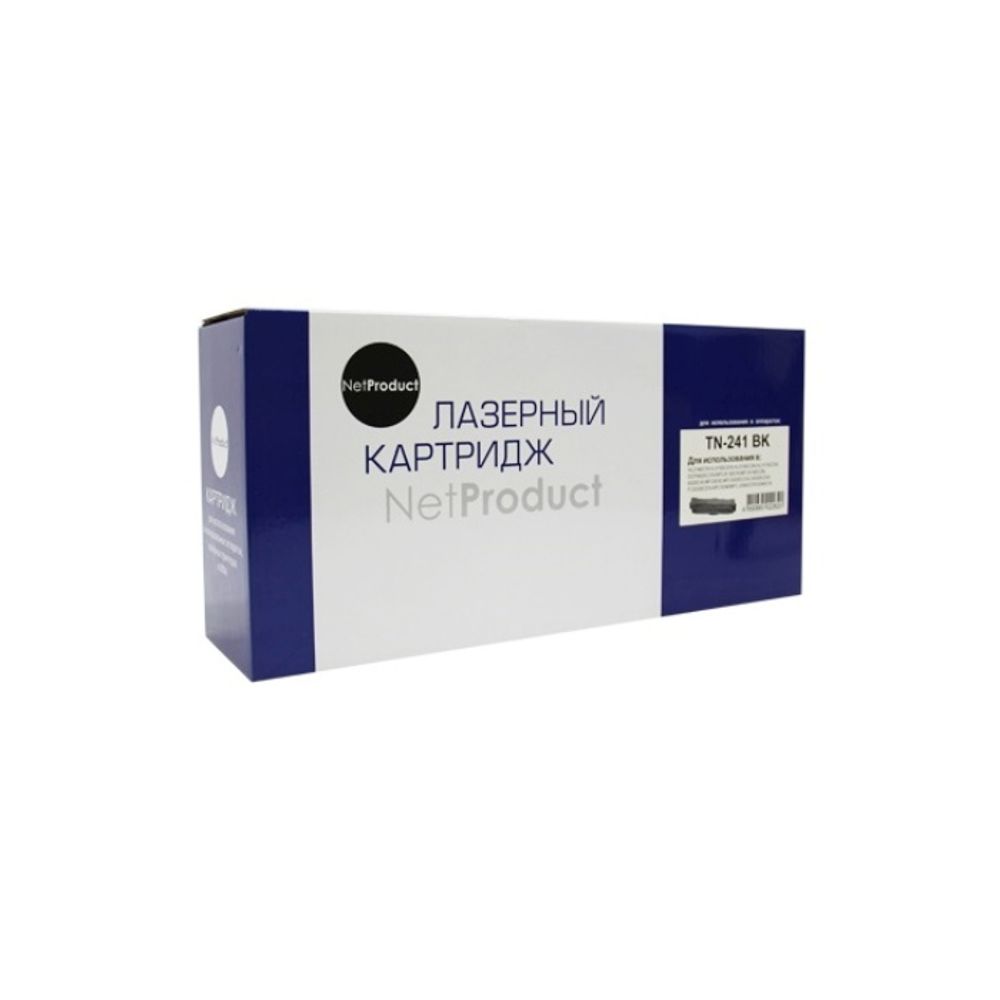Тонер-картридж NetProduct (N-TN-241Bk) для Brother HL-3140CW/3150CDW/3170CDW, Black, 2,5K