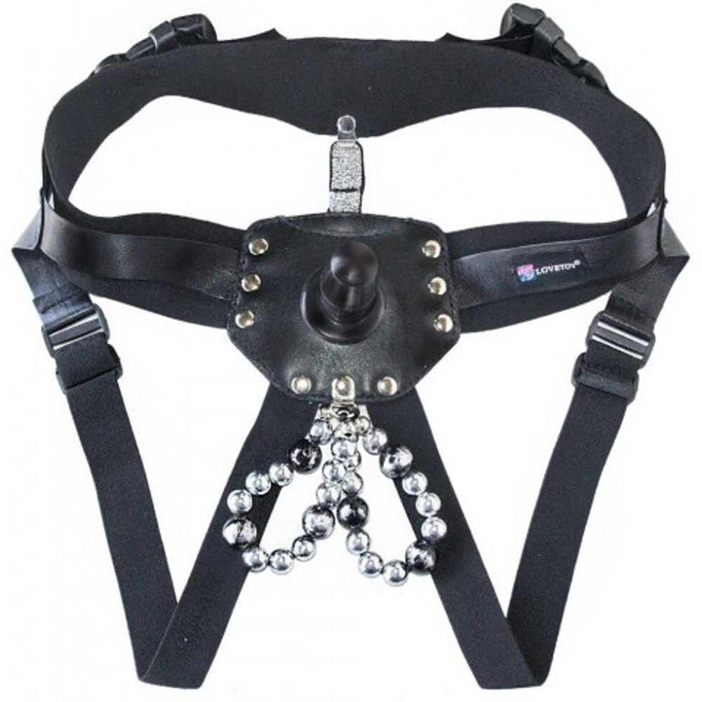 Пояс Glamour black с насадкой