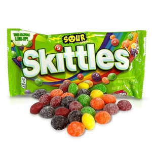 Кислые драже Skittles Sour со вкусом фруктов, 40 г