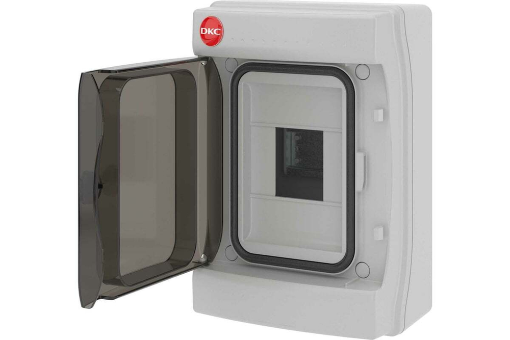 Щит распределительный настенный с дверцей, 4 мод.,IP65 DKC