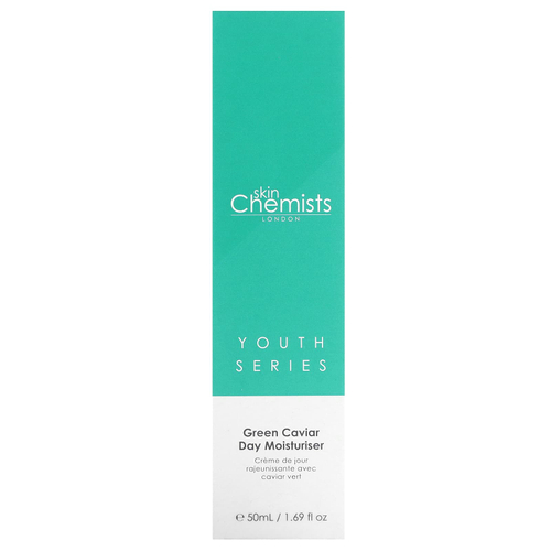 skinChemists, Youth Series, дневное увлажняющее средство с зеленой икрой, 50 мл (1,69 жидк. унц.)