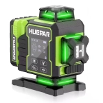 Лазерный уровень Huepar W04CG (ТОЧНЫЙ) с поворотным электромотором и дисплеем