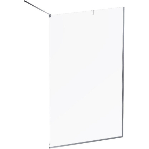 Душевая перегородка AM.PM Func 120 W84WI-120-F1-MTE профиль Хром матовый стекло прозрачное