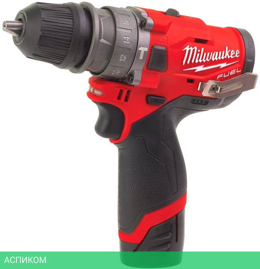 Дрель Milwaukee M12 FPDXKIT-202X FUEL (4933464138)