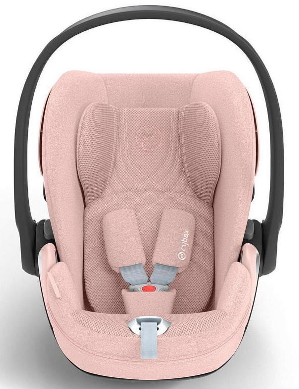 Коляска Cybex Priam IV Rosegold complete Cloud T Peach Pink Plus Base T 3 в 1 Leaf Green
