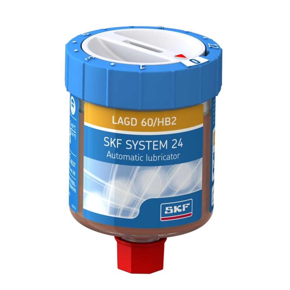 SKF SYSTEM 24, gas driven single point automatic lubricator LAGD 60/HB2