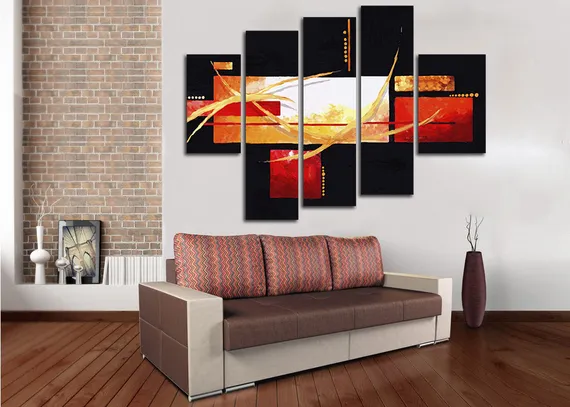 Модульная картина''Абстракция жизни''