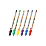 Ручки гелевые набор 6 шт. BRAUBERG KIDS CUTE ANIMALS корпус с печатью, узел 1 мм, линия письма 0,7 м