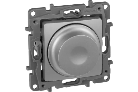 Диммер Legrand Etika 300Вт алюминий 30188