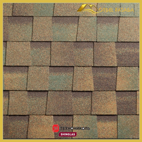 Гибкая черепица ТехноНиколь SHINGLAS Джаз Барселона 2м2 (Двухслойная)