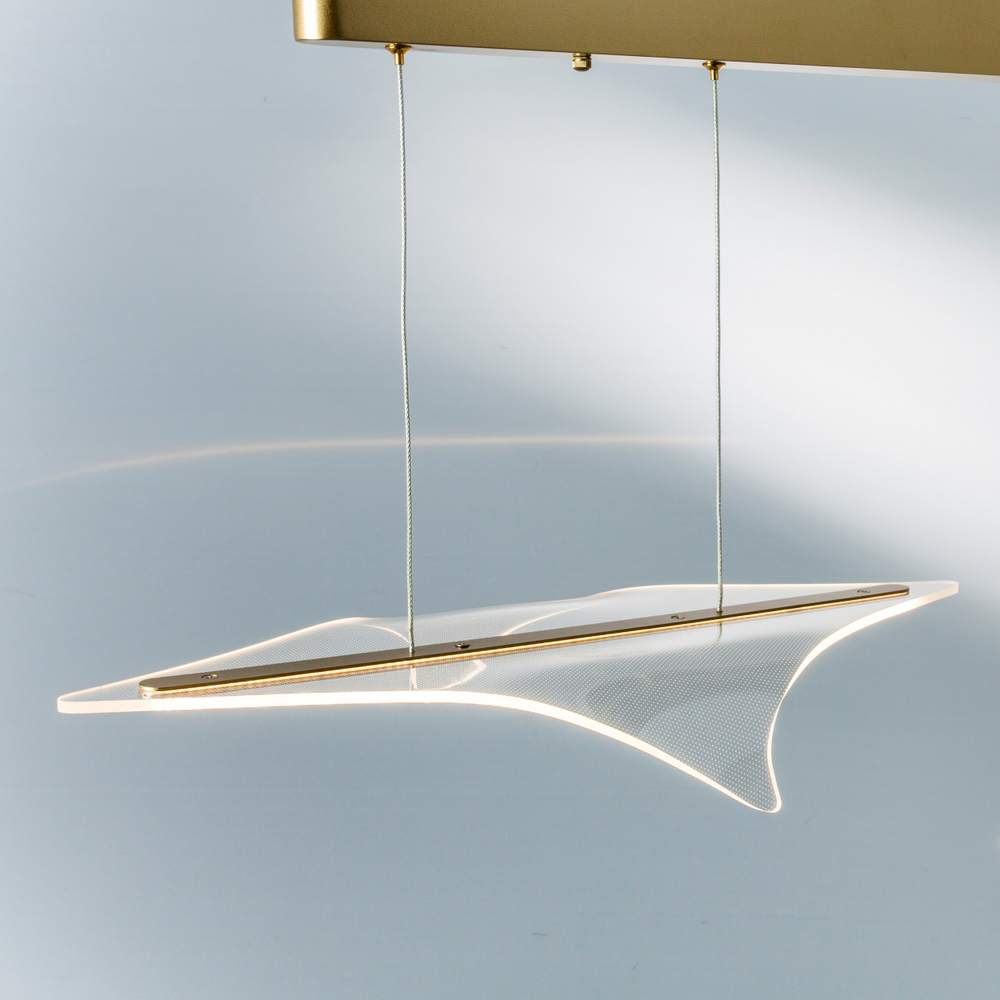 731323 Люстра VARESE 35W LED 3628LM 360G ЗОЛОТО 3000K