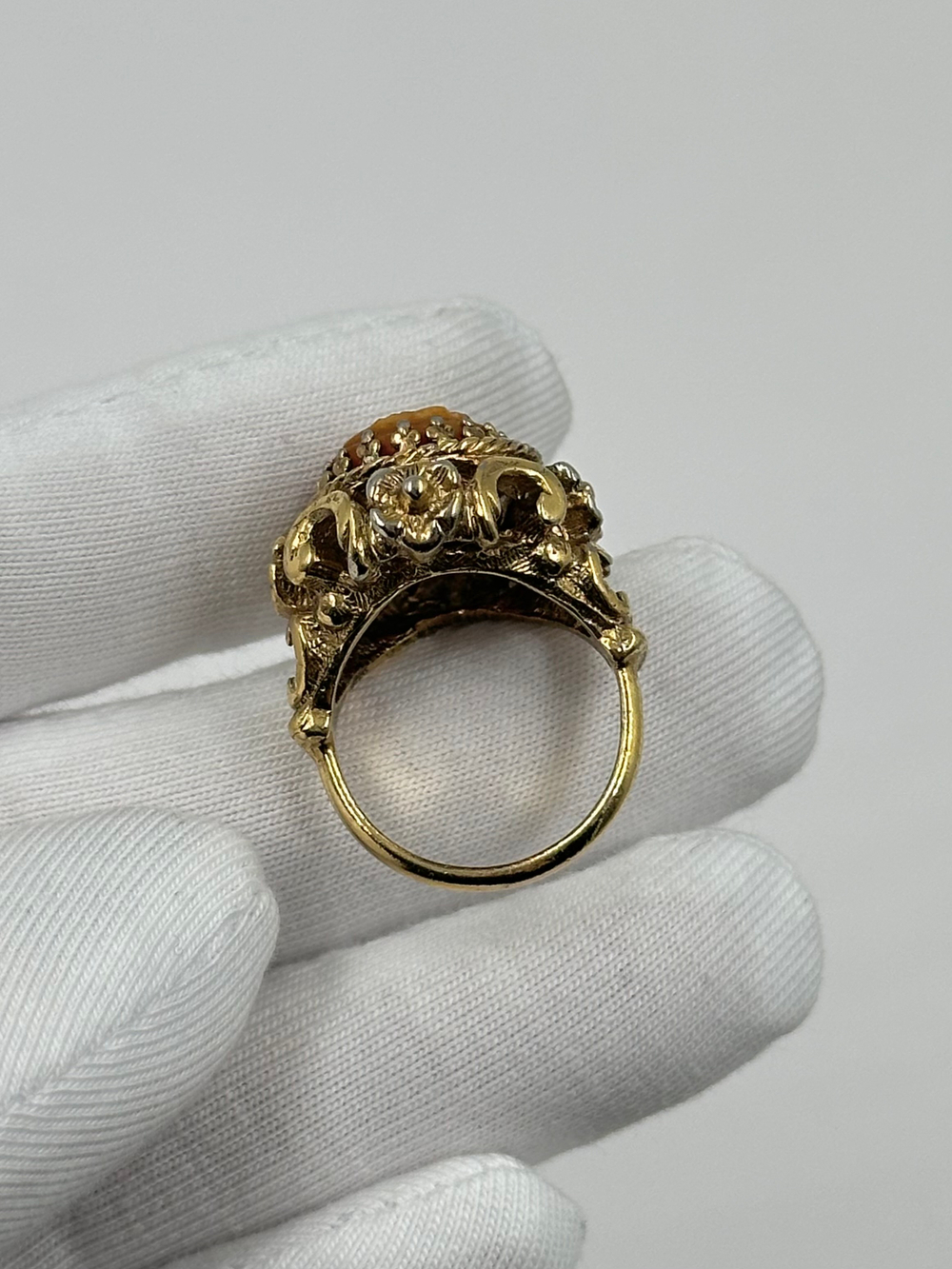 Кольцо с камеей