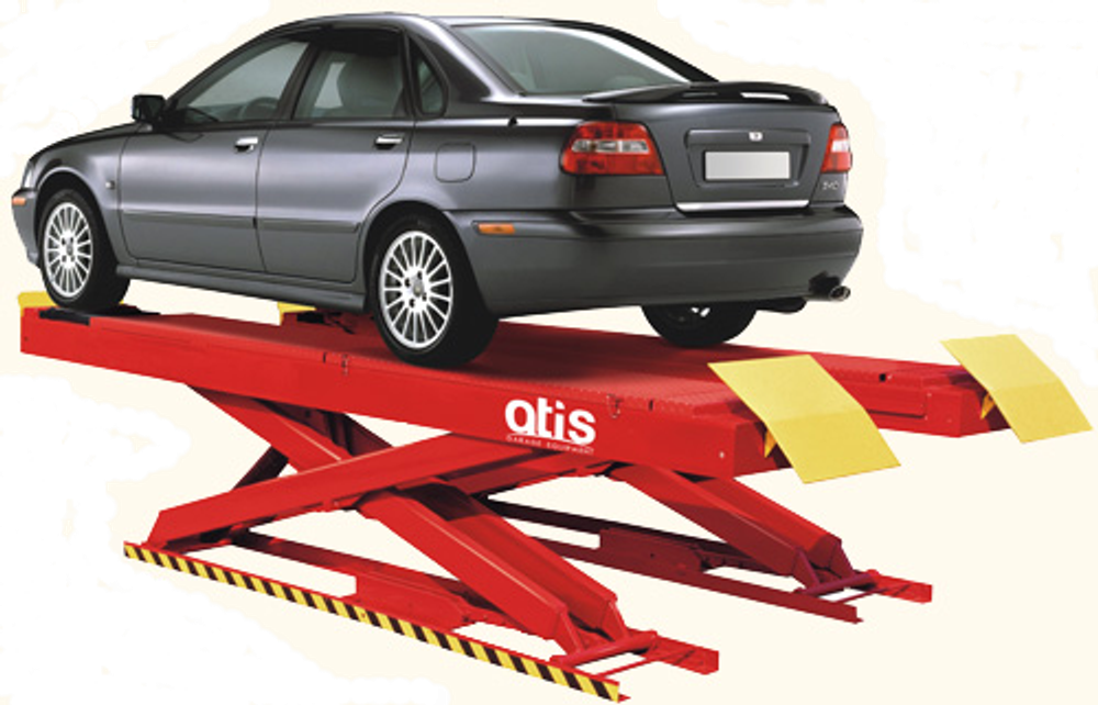 X550A Ножничный подъемник под сход развал, 5.5 т.