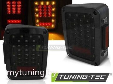 Тюнинг фонари для CHRYSLER JEEP WRANGLER JK 07-18 LED SMOKE
